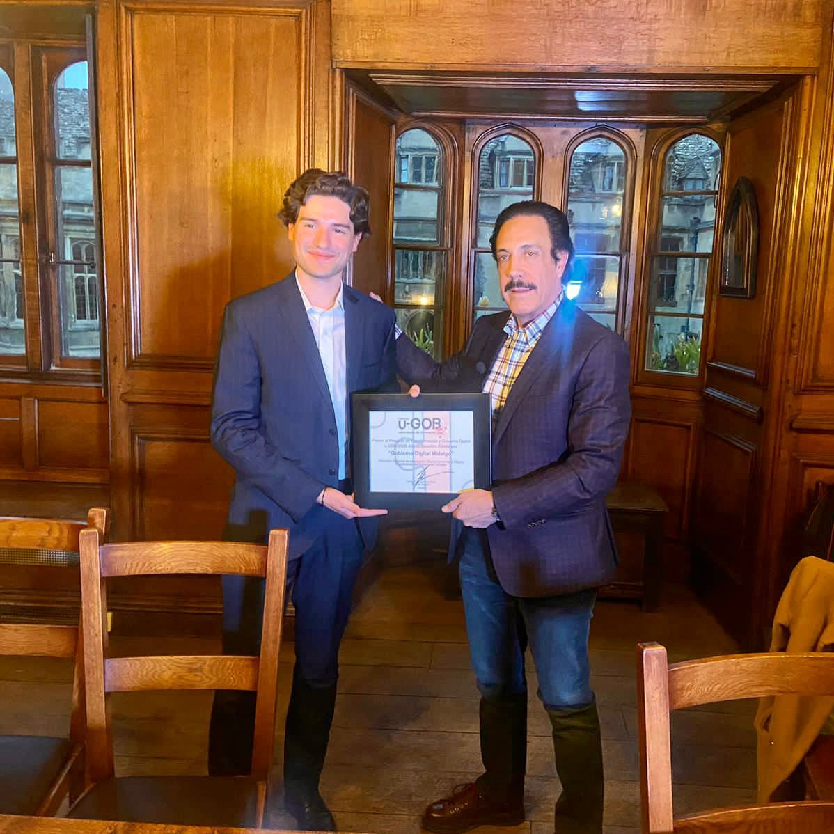 El galardón reconoce a los mejores proyectos de innovación pública a nivel federal, estatal y municipal en Iberoamérica (cortesía)