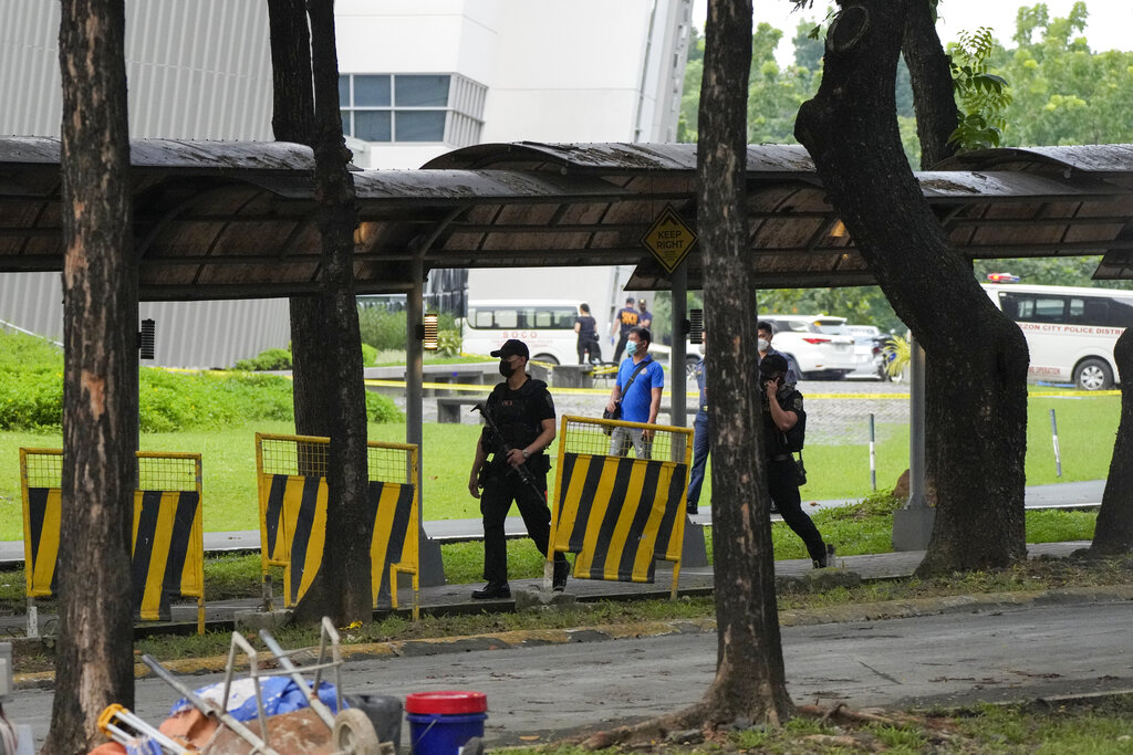 La situación se registró en una universidad de Manila. | AP