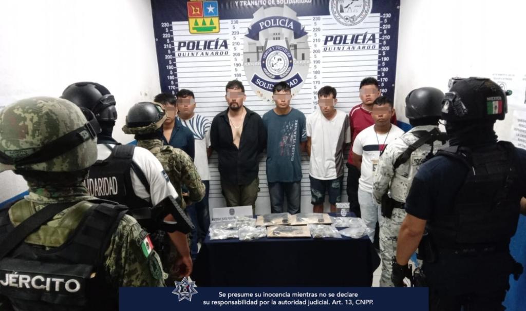 Los detenidos son de diversos estados del país.