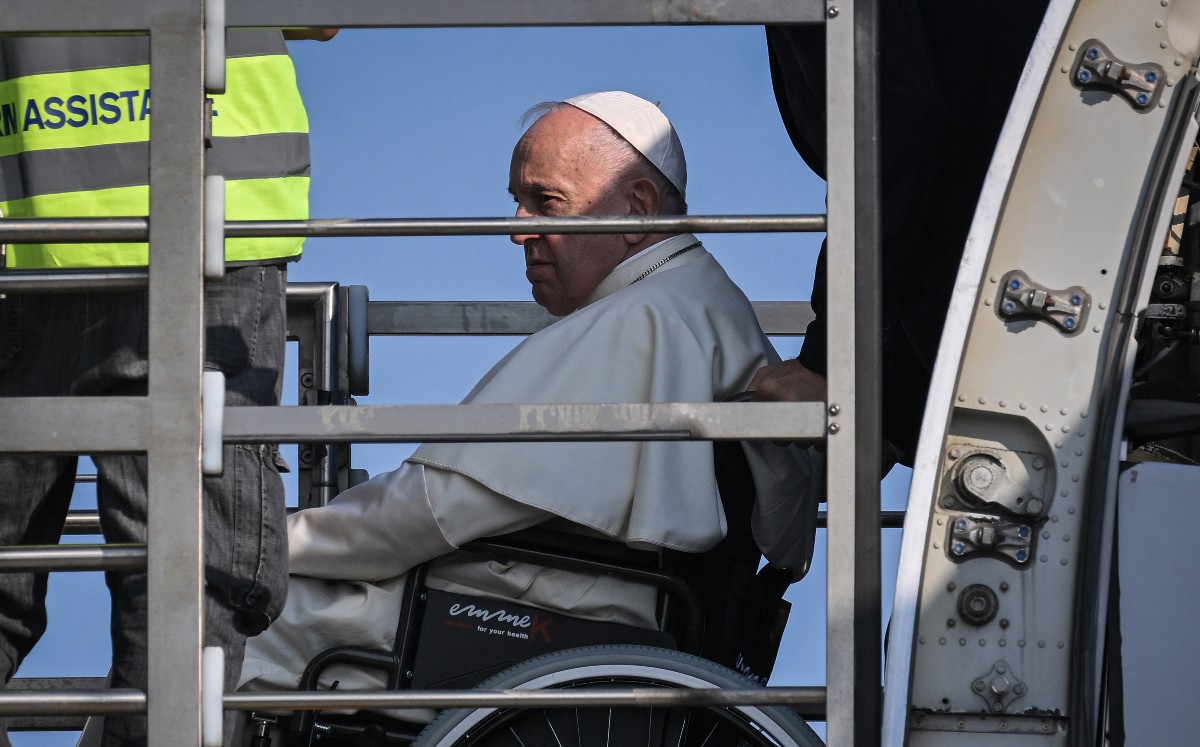 Papa Francisco viaja a Canadá | AFP