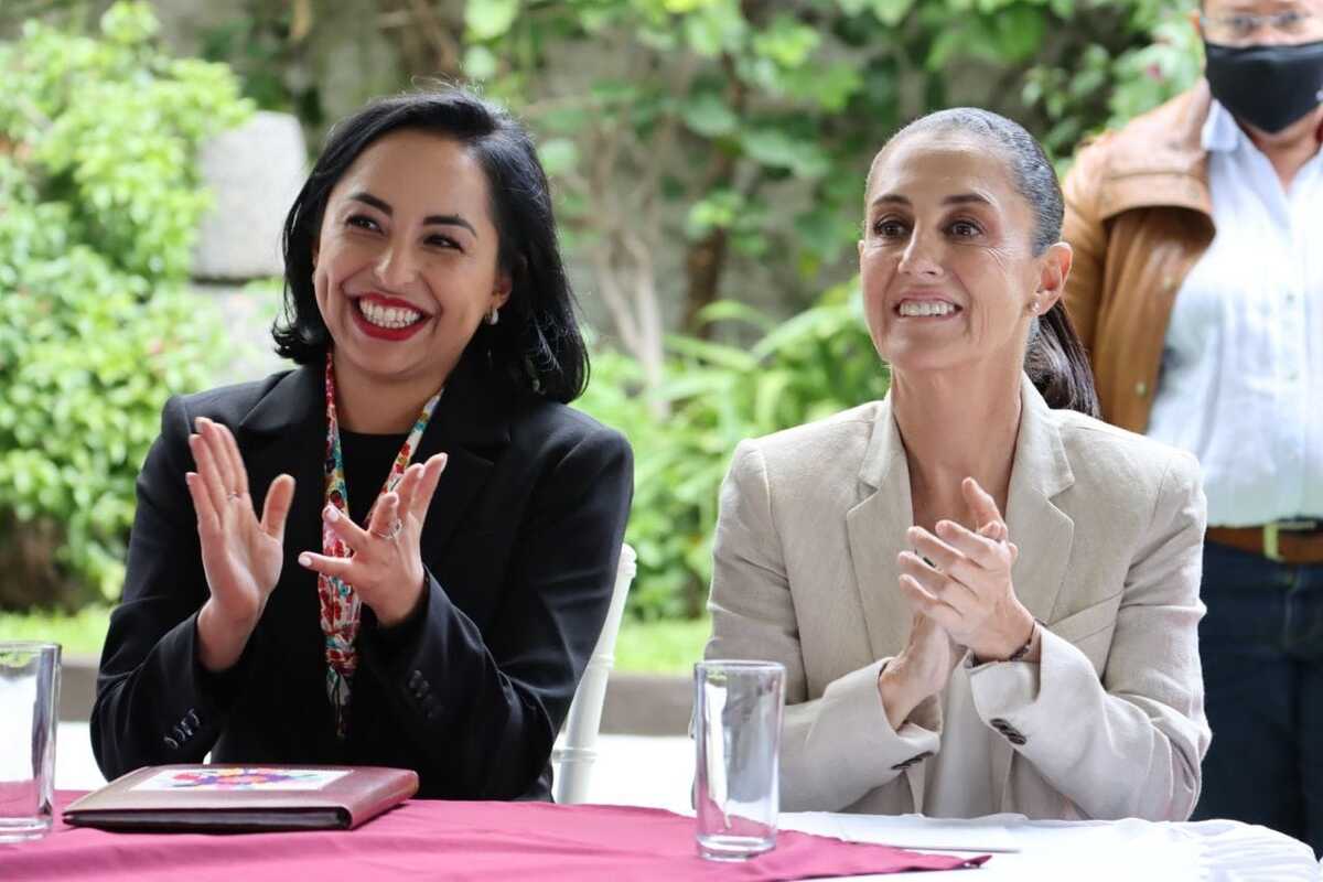 Susana Ángles edil de Tizayuca y Claudia Sheinbaum jefa de gobierno de la Ciudad de México (Cortesía)