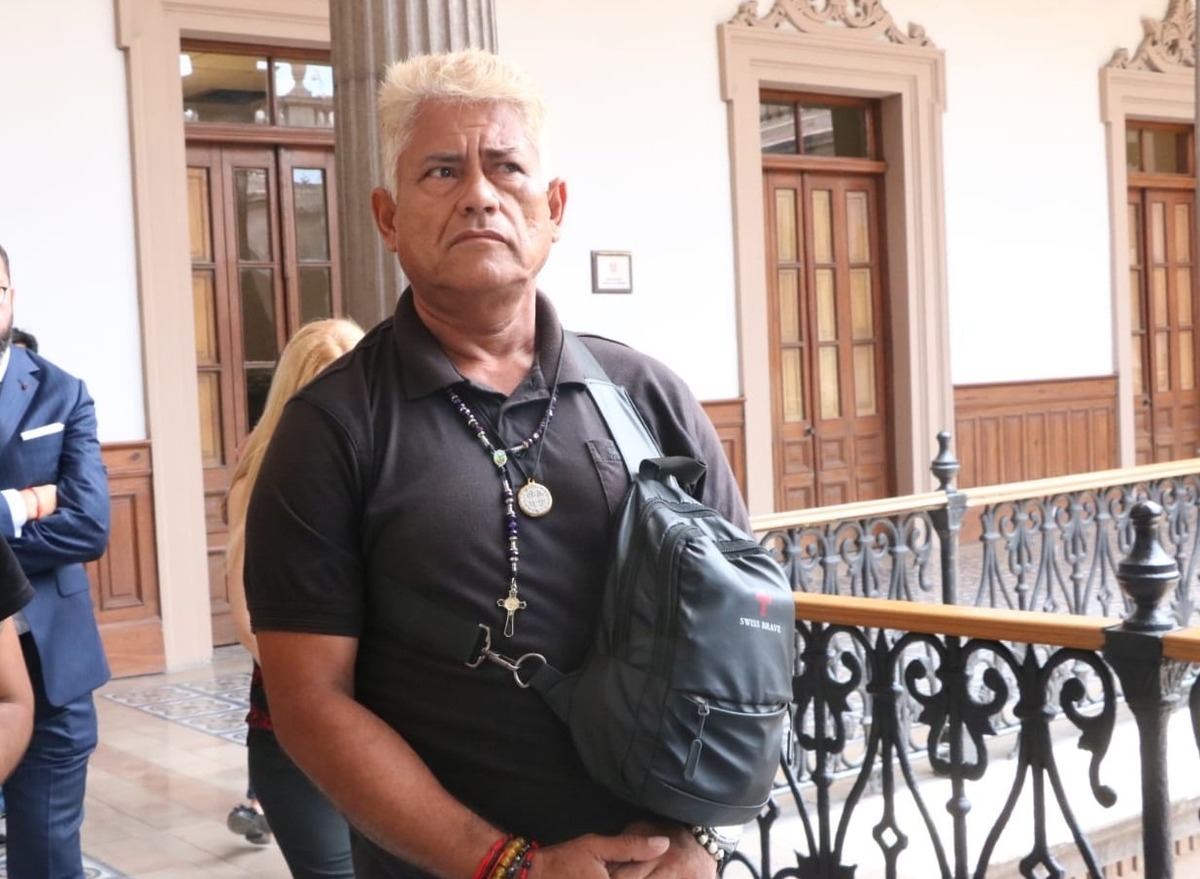 Gerardo Martínez, padre de Yolanda. Foto: Leonel Rocha.