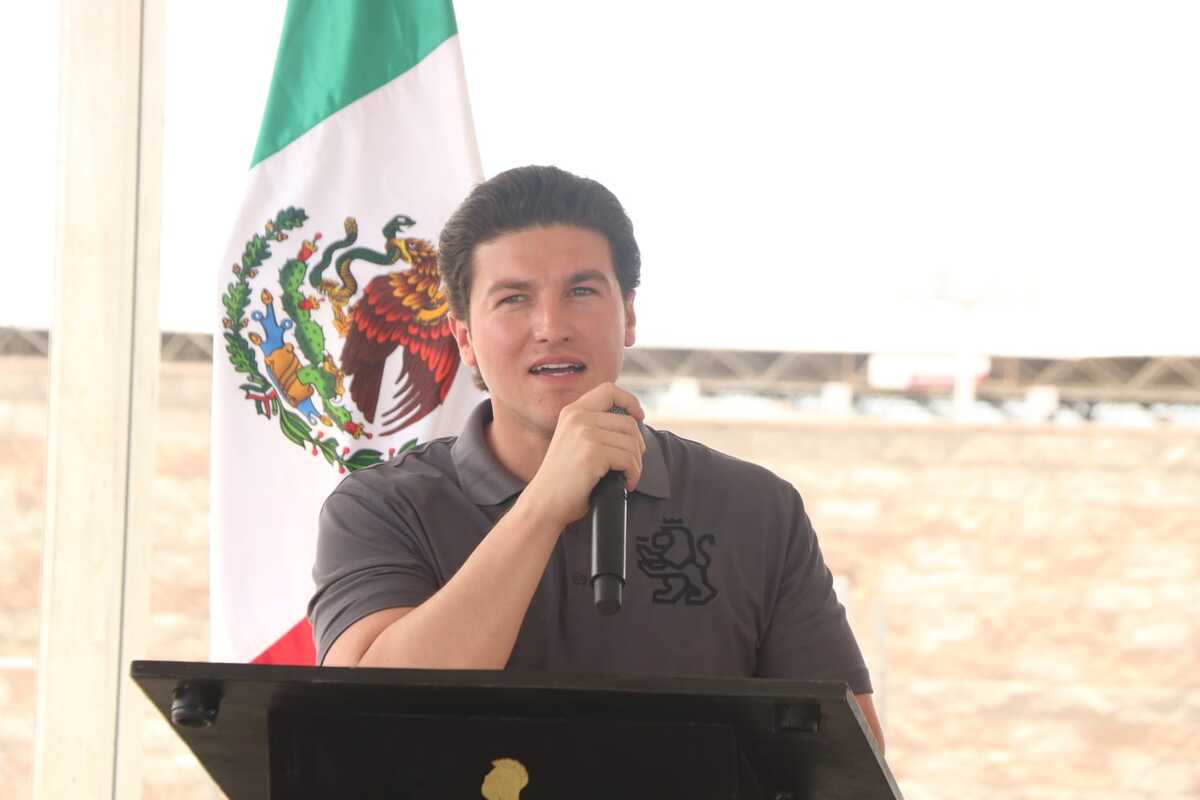 El gobernador de Nuevo León, Samuel García Sepúlveda. Foto: Rául Palacios.