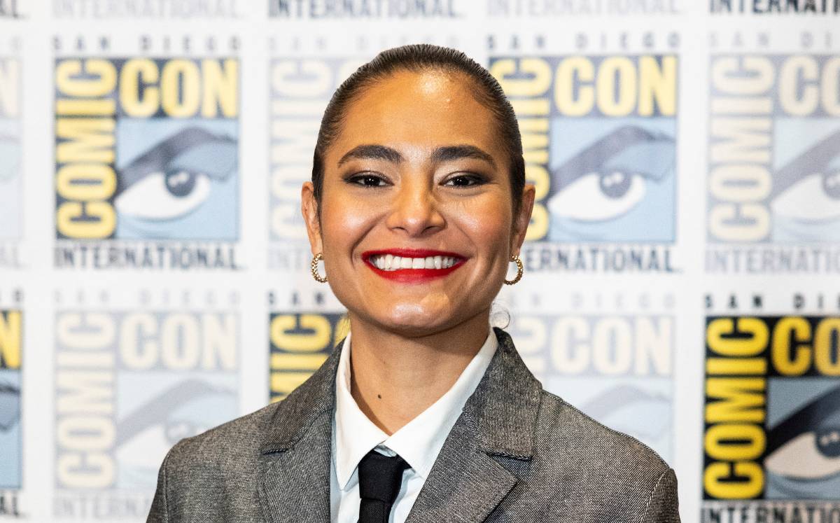 Mabel Cadena en la Comic-Con 2022 (Reuters).