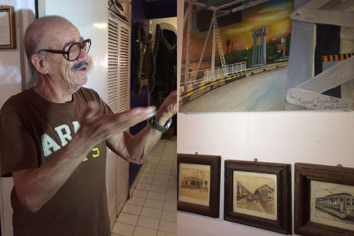 Manuel Terán Lira, cronista lagunero. (Brenda Valles)
