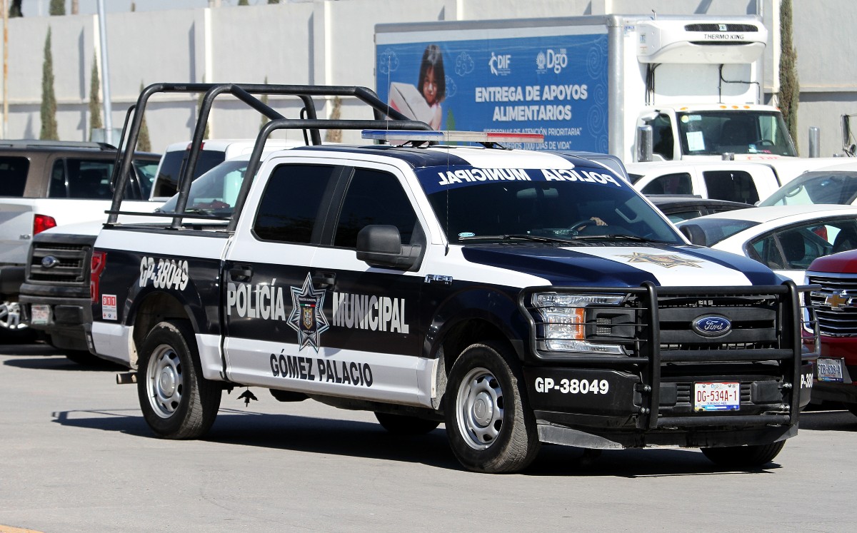 Policía de Gómez Palacio. (Rolando Riestra)