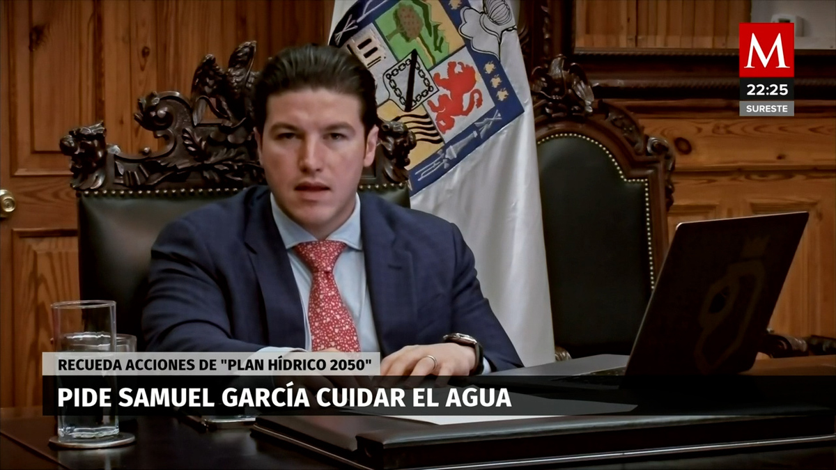 Samuel García pide a NL cambiar mentalidad para cuidar el agua