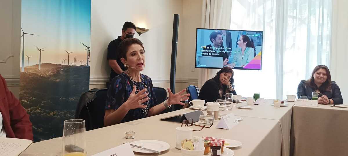 Angela Gómez, presidenta de SAP México. (Foto: Especial)