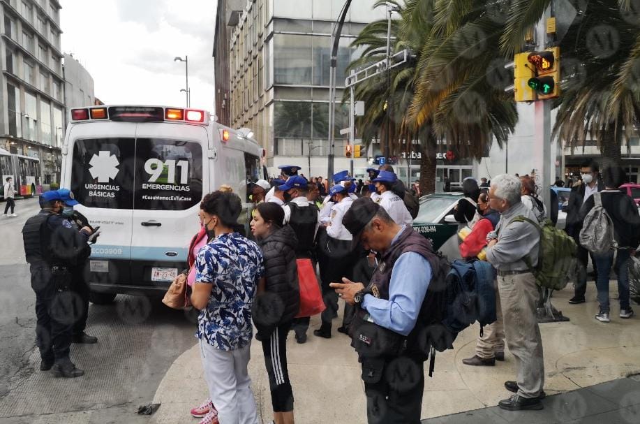 El hombre fue trasladado al hospital | Jorge Becerril