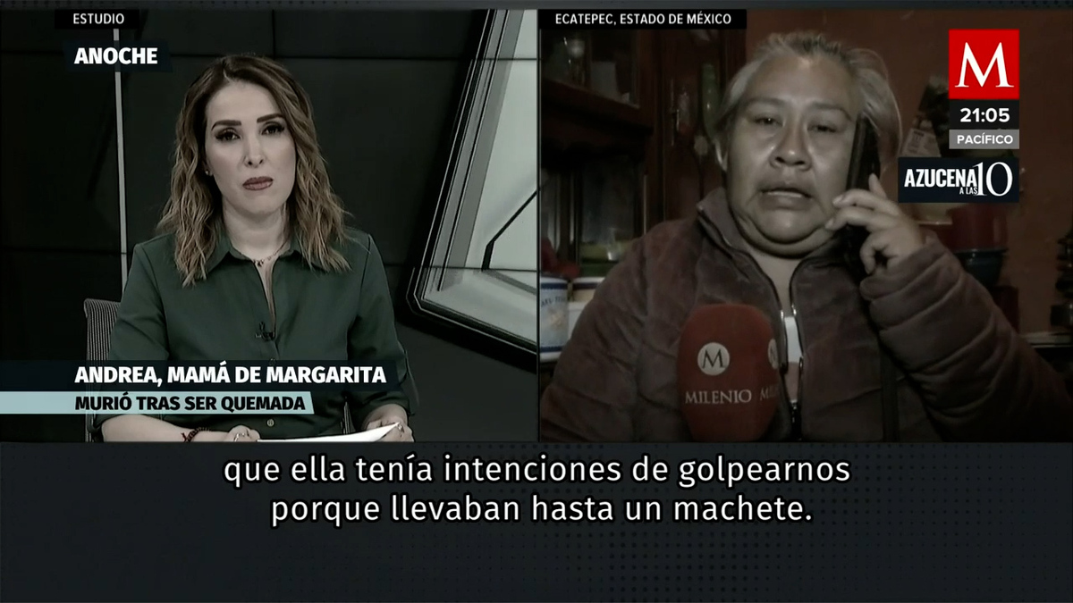 Madre de Margarita Ceceña señala los hechos del feminicidio