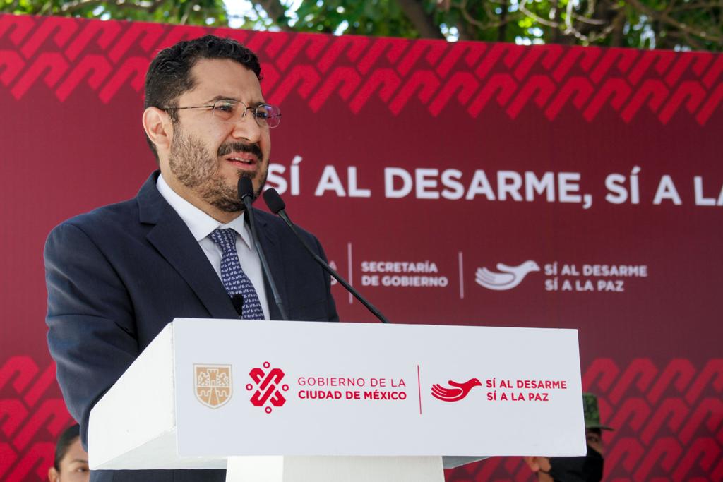 Martí Batres, secretario de Gobierno de CdMx | Especial