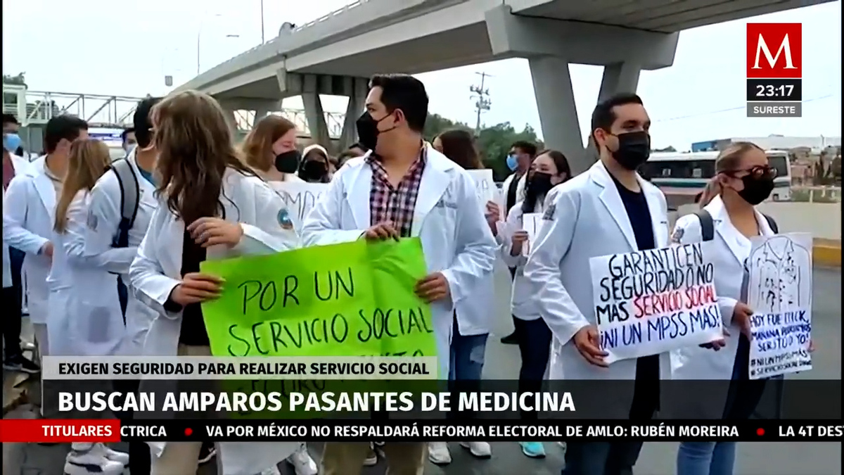 Médicos pasantes promueven amparos en Coahuila y Durango