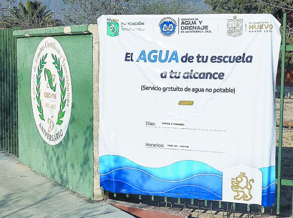 Monterrey. En la Normal Moisés Sáenz se entregará el recurso a ciudadanos de lunes a viernes.