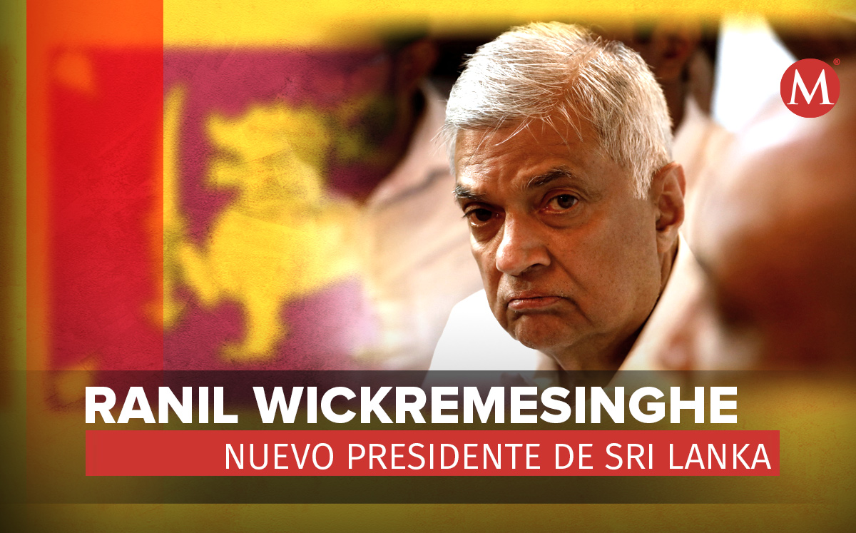 Ranil Wickremesinghe fue elegido por el parlamento como presidente de Sri Lanka. (Reuters / Ilustración)