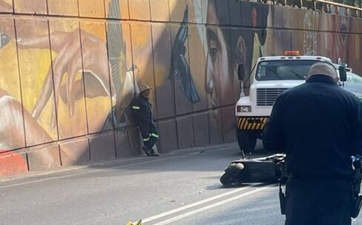 Accidente vial en avenida Oceanía | César Velázquez