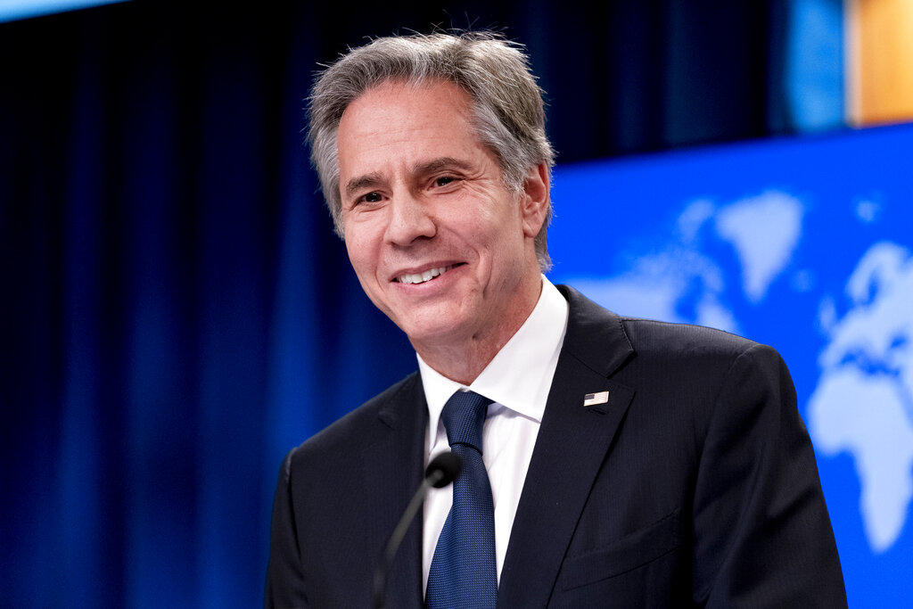 Antony Blinken, secretario de Estado de Estados Unidos. (AP)