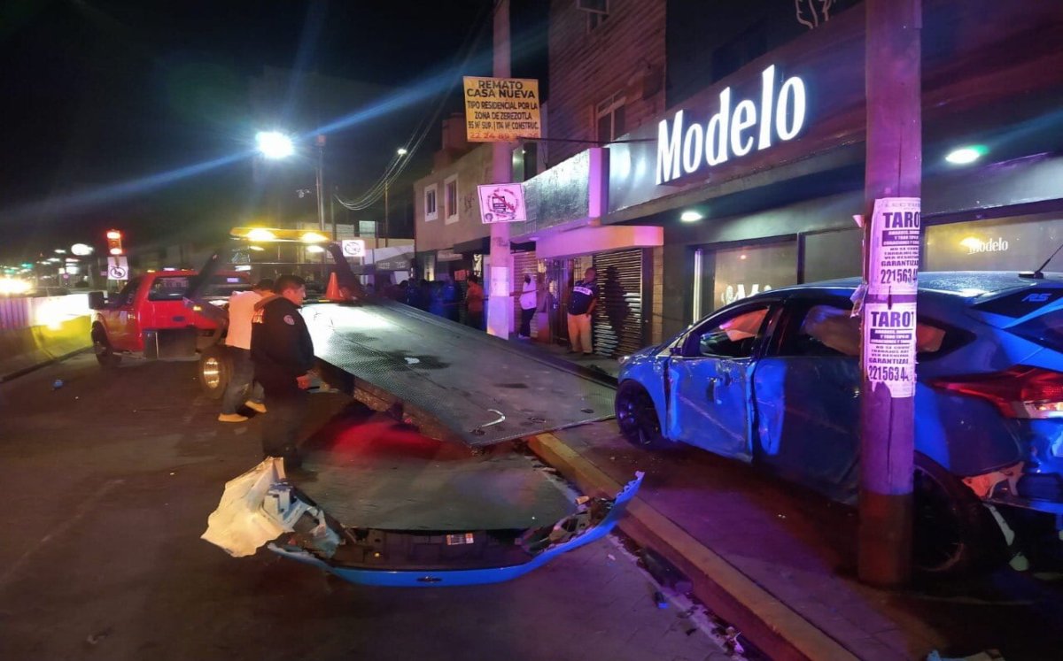 Detienen a conductor que atropelló a dos personas en Cholula