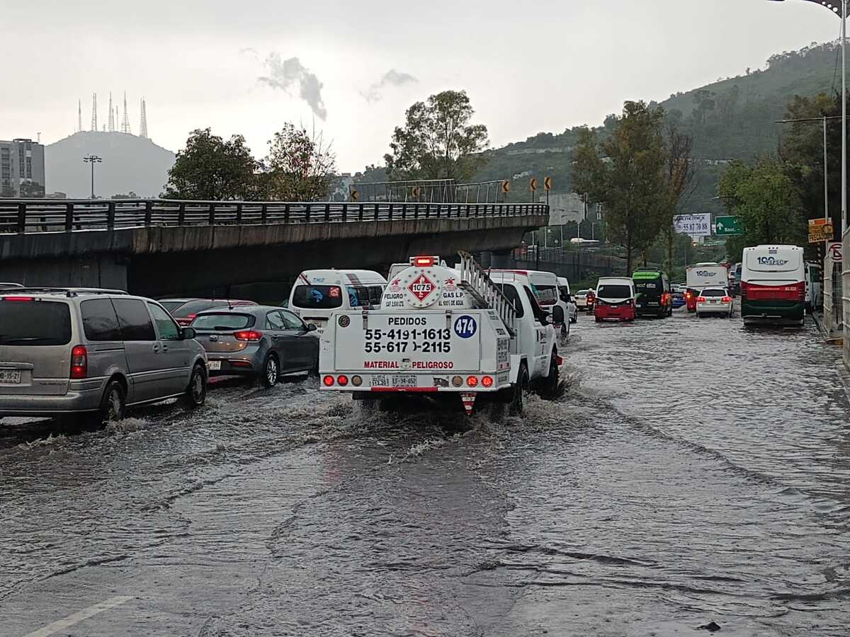 Las lluvias afectaron la vialidad | Miguel Sarmiento