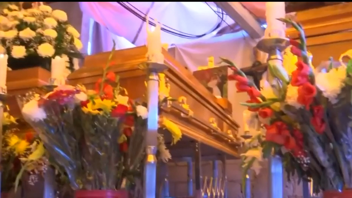 Realizan funeral de familia que fue atropellada en Naucalpan