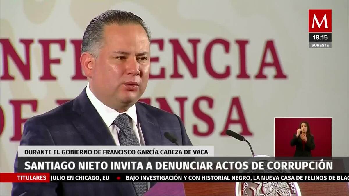 Santiago Nieto llama a denunciar actos de corrupción