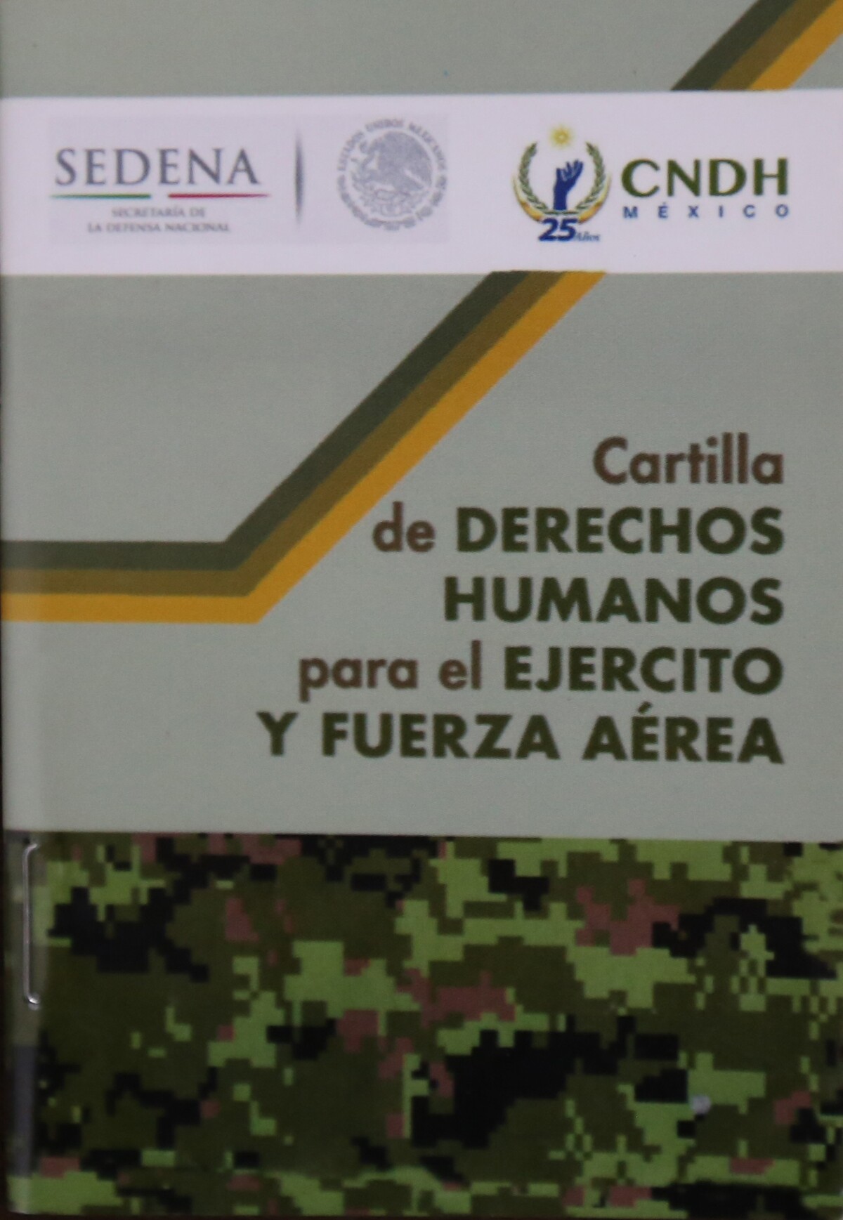 Ejército fortalece capacitación de DH en labores de seguridad pública
