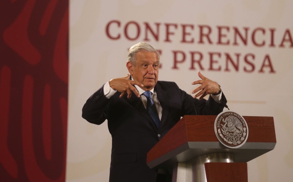 Conferencia matutina del presidente de Andrés Manuel López Obrador. Foto: Jorge Carballo