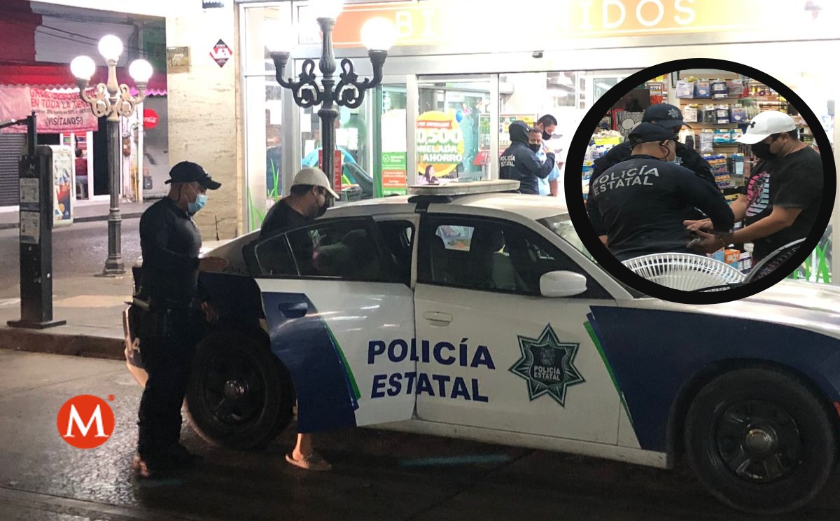 Detienen a hombre por intentar robar una pieza pan en el centro de Tampico
