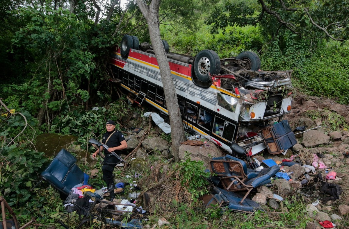 El accidente ocurrió en Nicaragua. | AFP