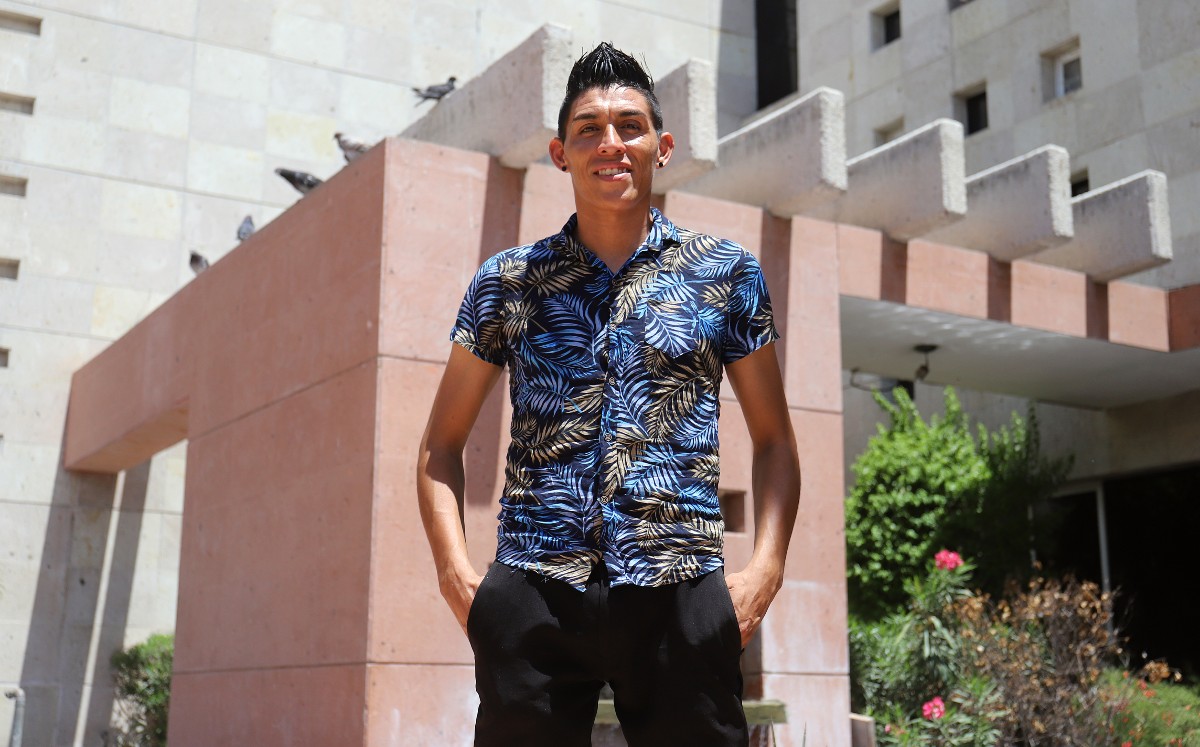 Erick Yahir Cháirez Esparza, cantante lagunero. (Rolando Riestra)