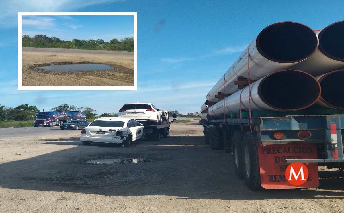 Exigen a la Capufe rehabilitación de baches de la Tampico-Tuxpan