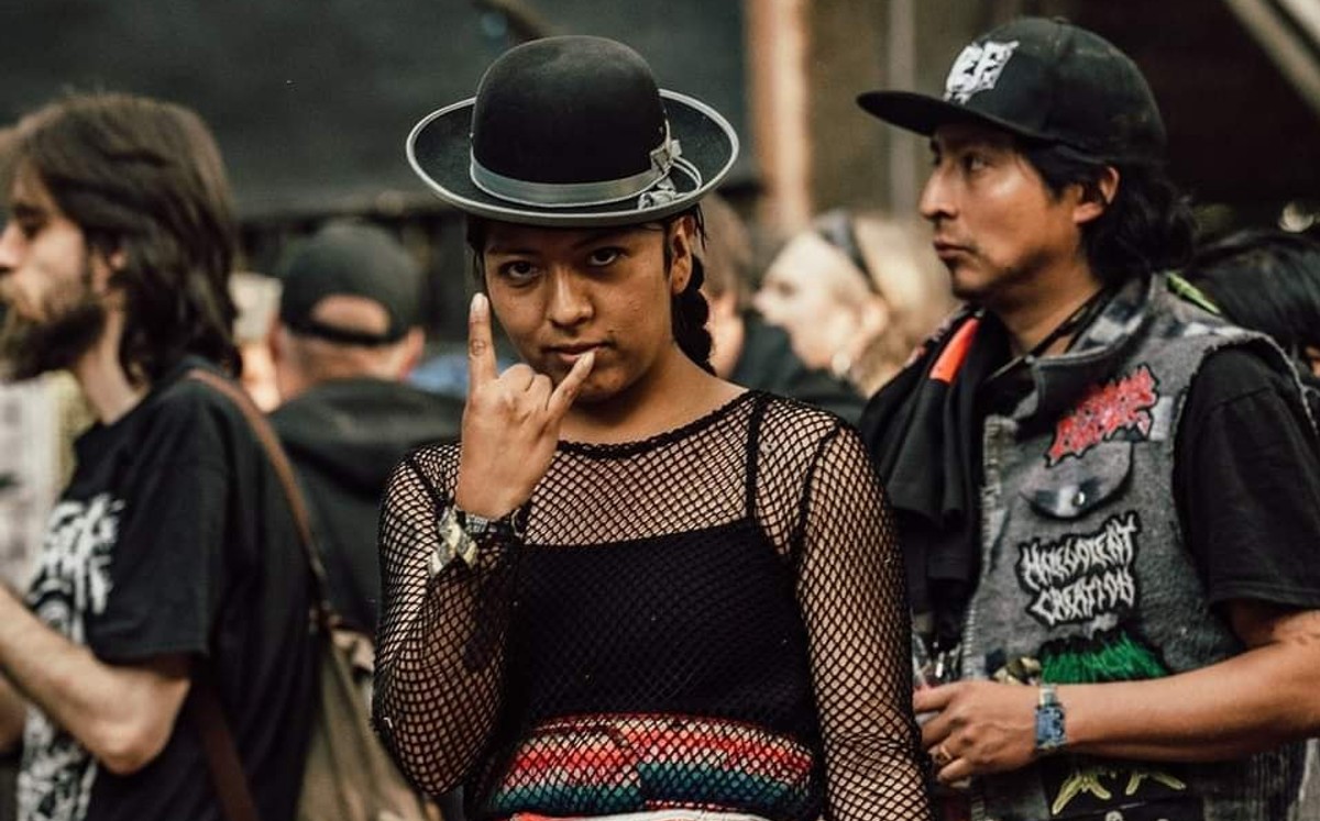 La joven boliviana. (Foto: Jiry Vesely)