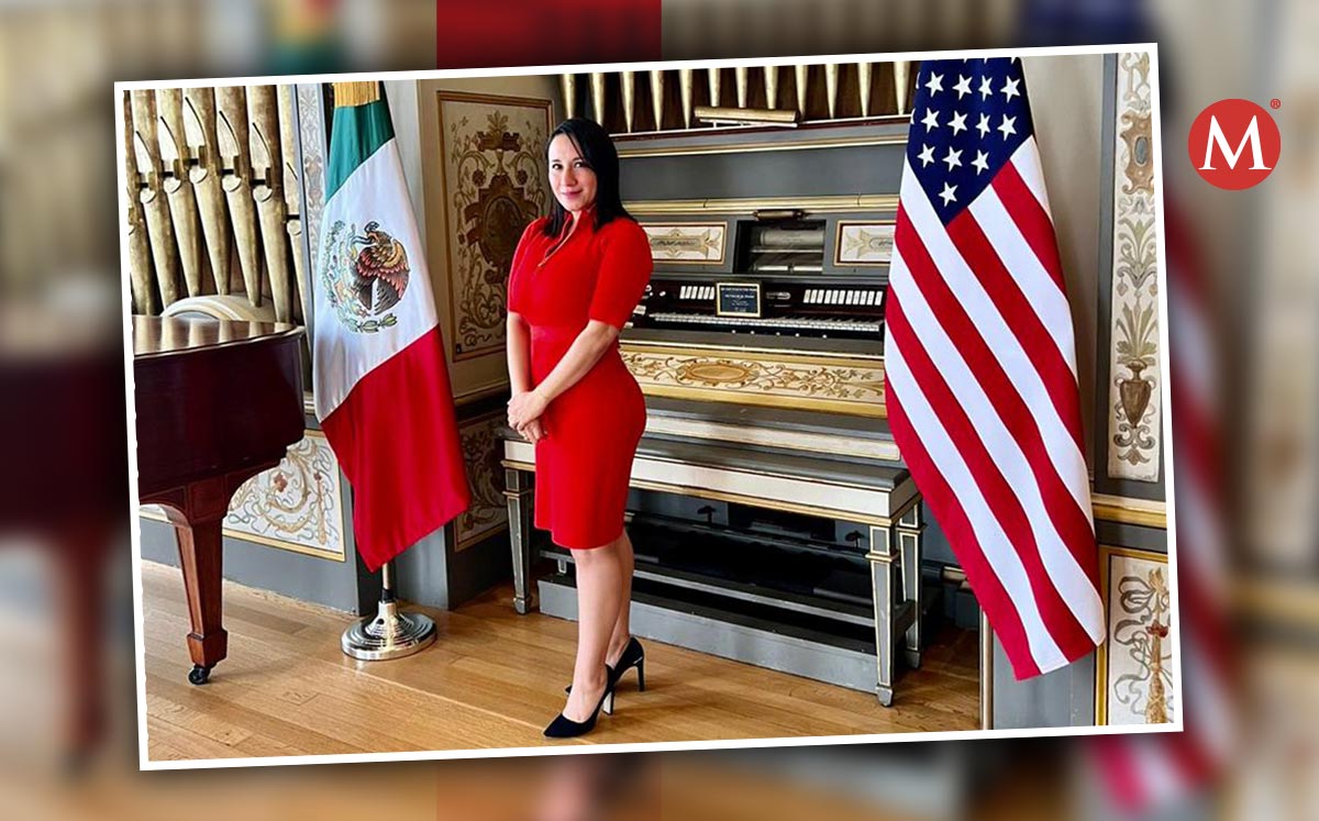 Michelle Nuñez, presidenta municipal de Valle de Bravo, acudió a la Cumbre Internacional de la Lucha Contra la Trata de Personas, en Washington.