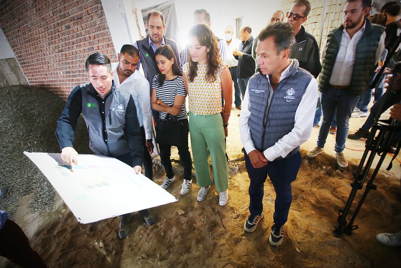 Pablo Lemus supervisó las obras. (Cortesía)