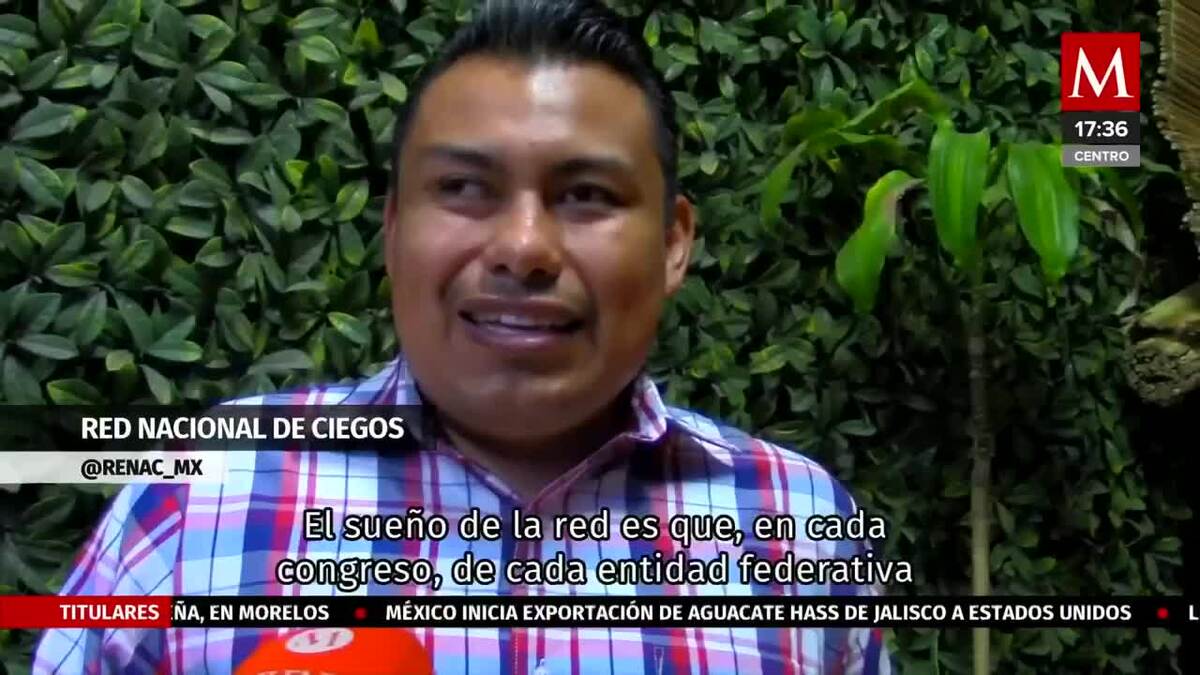 Personas con debilidad visual exigen valer sus derechos