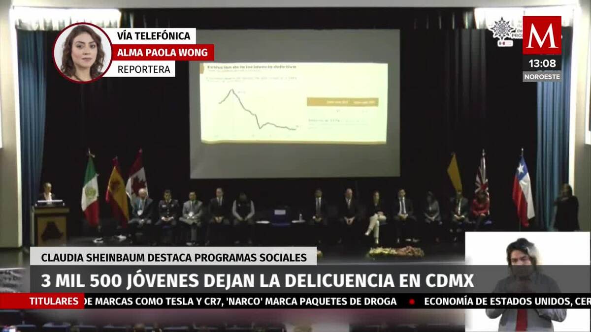 Sheinbaum presume programas sociales aplicados en CdMx