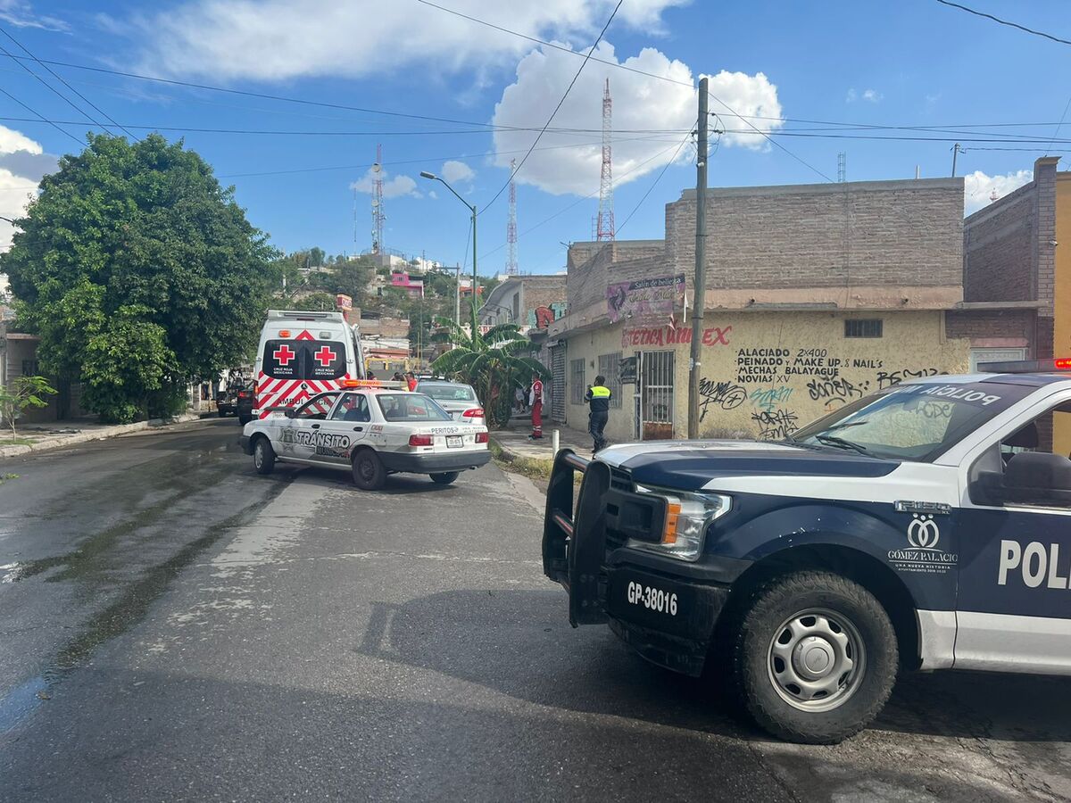 El accidente ocurrió en la avenida Aldama y calle Matamoros. (Notivox Digital)