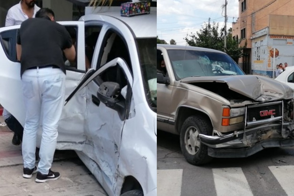 El accidente ocurrió alrededor de las 16:15 horas entre Leona Vicario y avenida Juárez en Torreón | Notivox Digital