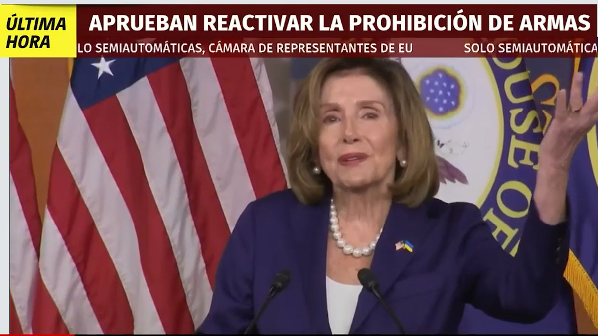 Aprueban reactivar la prohibición de armas en EU