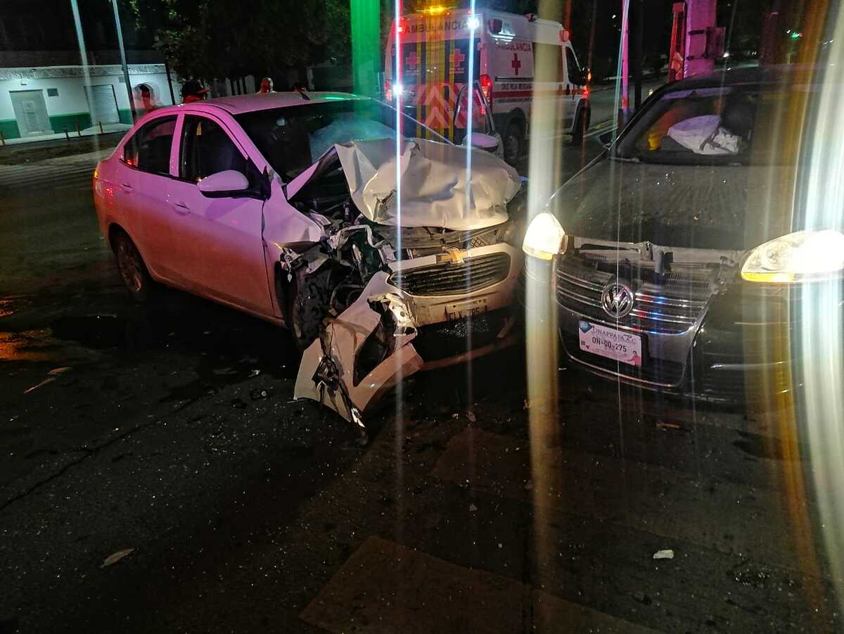 El accidente fue reportado alrededor de las 02:35 horas. (Notivox Digital)