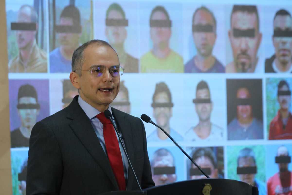Gerardo Palacios, dio su primera rueda de prensa como secretario de Seguridad del Estado. Foto: Leonel Rocha