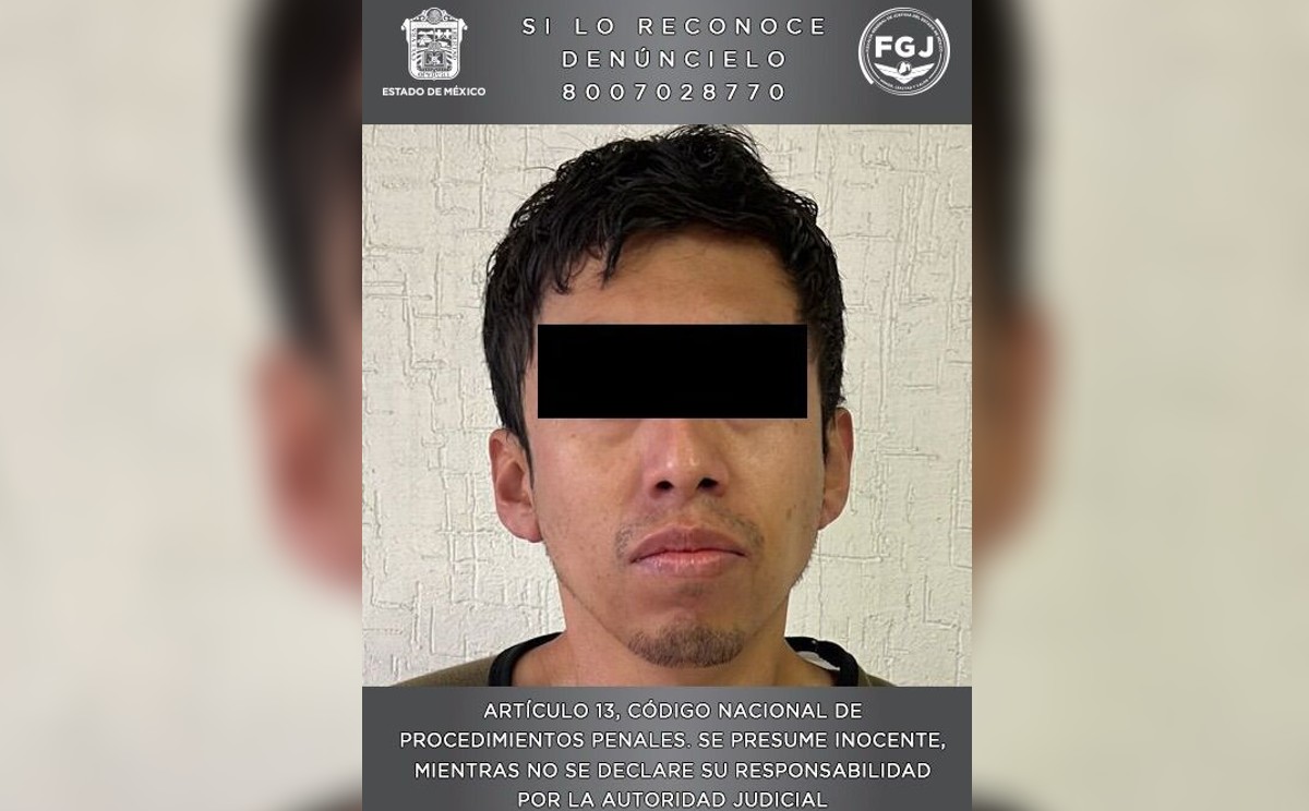 "José Ángel ´N´ fue ingresado al Centro Penitenciario y de Reinserción Social de Chalco" | Especial.