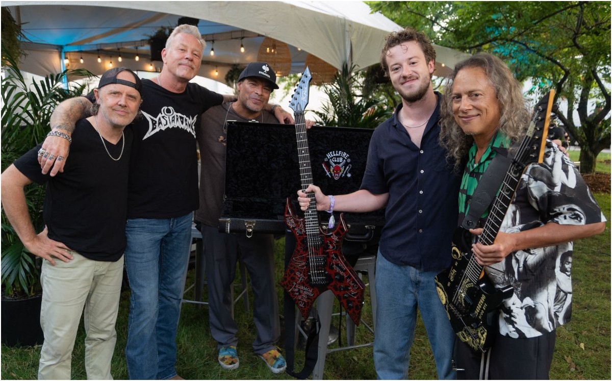 Joseph Quinn conoció a Metallica