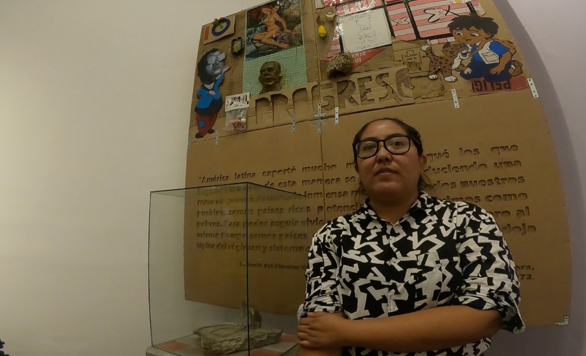 Yuriko Cortés Salcedo, curadora invitada de la exposición (Cortesía)