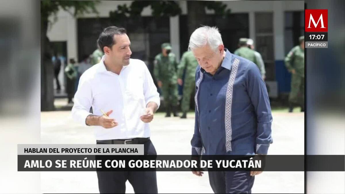 AMLO se reúne con Mauricio Villa en Yucatán