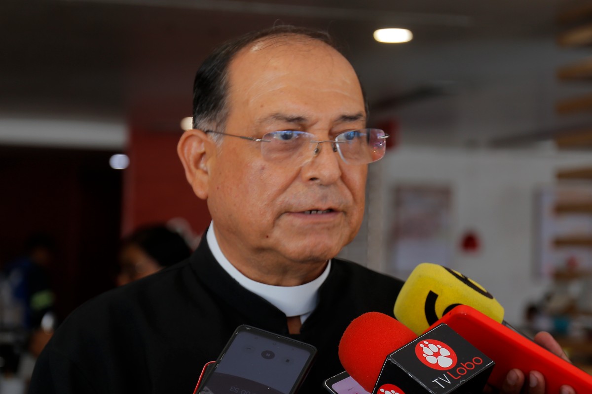 Arturo Macías Pedroza, vicario general de la Diócesis de Gómez Palacio. (Mauricio Román)