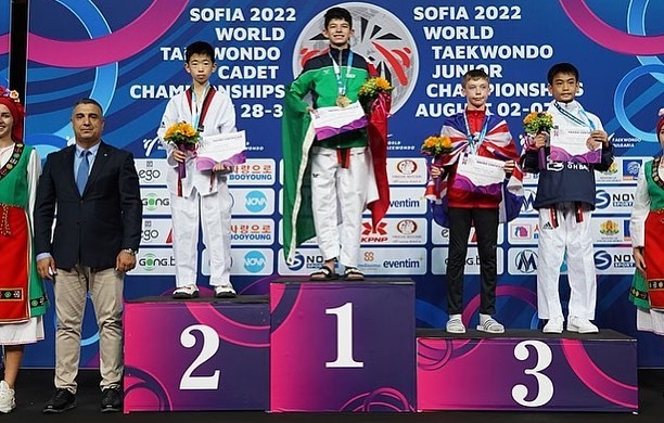 Guillermo Cortés gana oro en Taekwondo