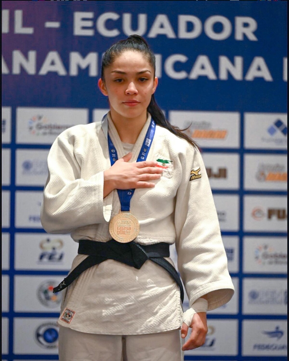 Judoca Paulina Martínez
