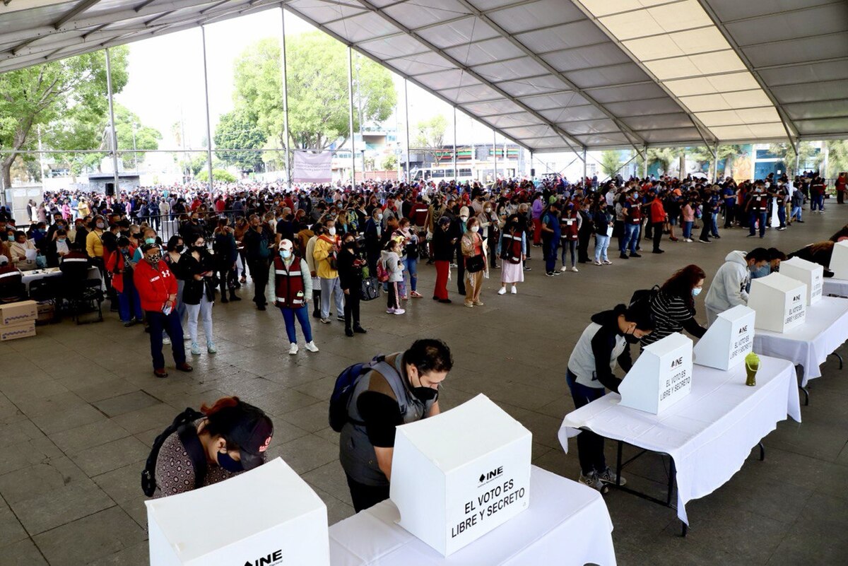 Votaciones internas de Morena. (Twitter)