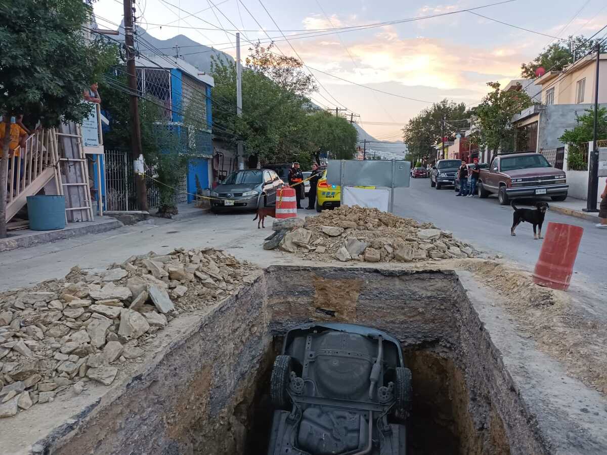 El accidente ocurrió en la colonia Sierra Ventana. Foto: Cynthia Pardo