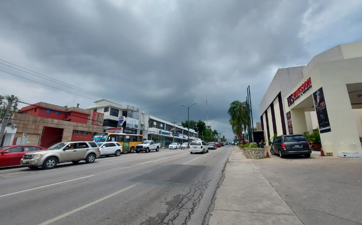 Cielo nublado en Tamaulipas. (Salma Navarro)